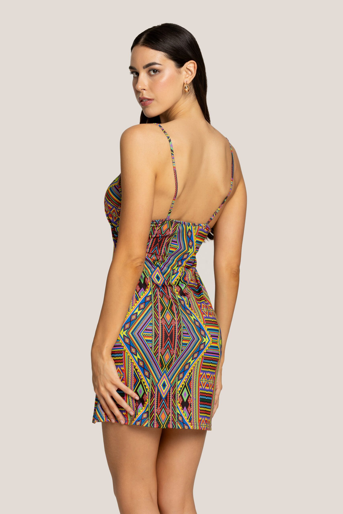 Abito corto masai colors image 0
