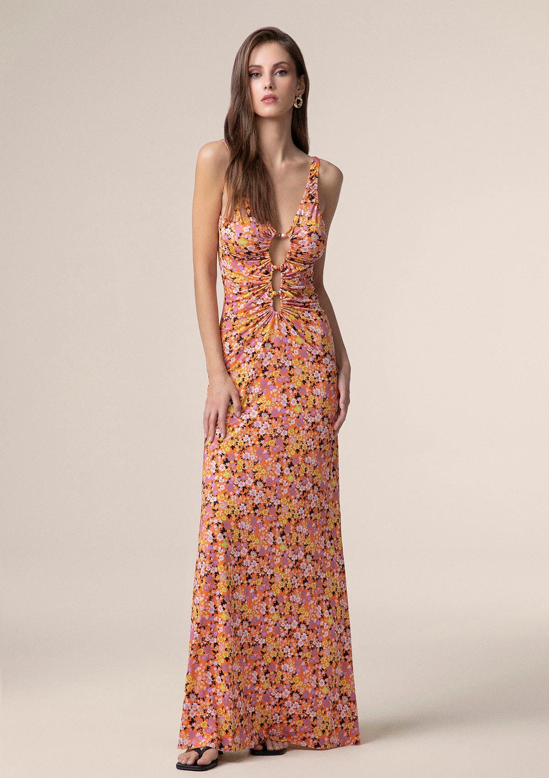 Vestito Lungo Donna Me fui Fantasia 0226-X07 image 0
