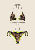 Bikini Donna F**K Triangolo con Slip Regolabile Fantasia 0520-X24 image 3