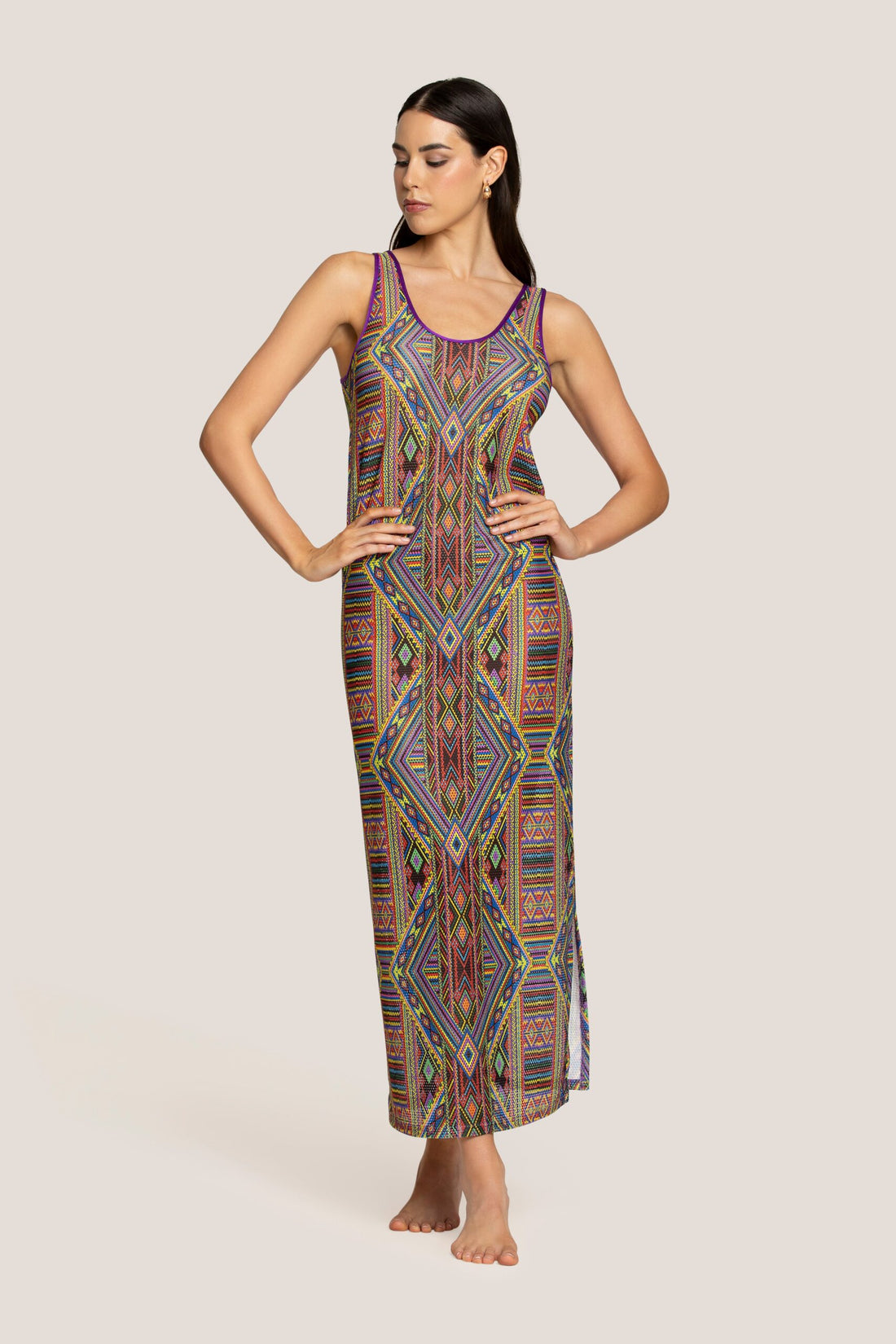 Abito canotte masai colors image 0